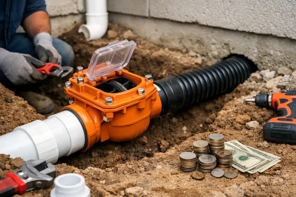 Backwater Valve Installation Cost