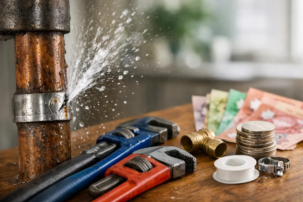 Burst Pipe Repair Cost for Ontario Homes
