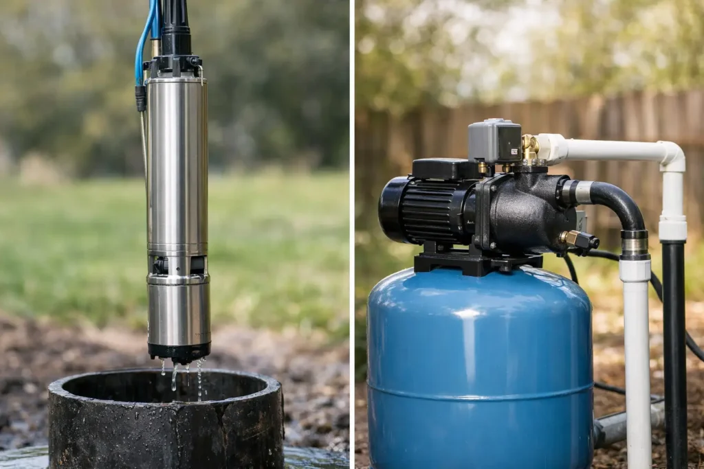 Well Pump Submersible vs Jet Pump