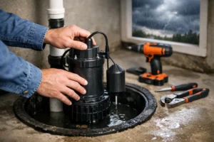 How to Maintain a Sump Pump Before Storms